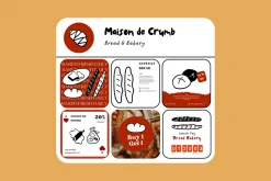 140+ Bread & Bakery Hand-Drawn Set
