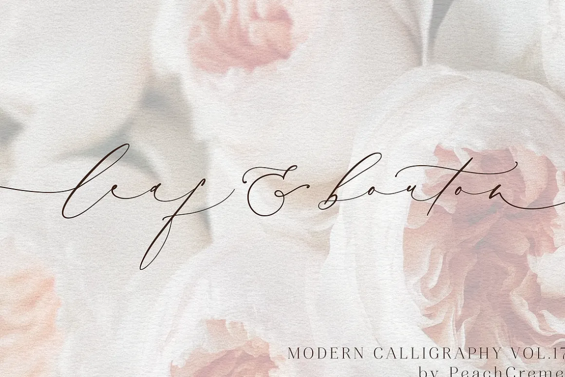 Breathe Poetry // Modern Calligraphy