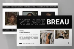 BREAU Fashion Presentation Template