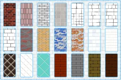 Bricks and Tiles Illustrator Pattern