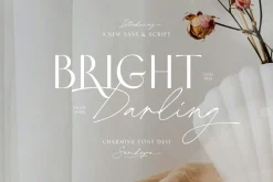 Bright Darling - Charming Font Duo