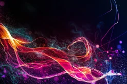 Bright Fiery Butterfly