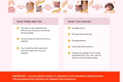 Bright Fun Peach Shopify Banners