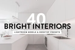 40 Bright Interior Lightroom Preset