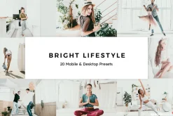 20 Bright Lifestyle LR Presets LUTs