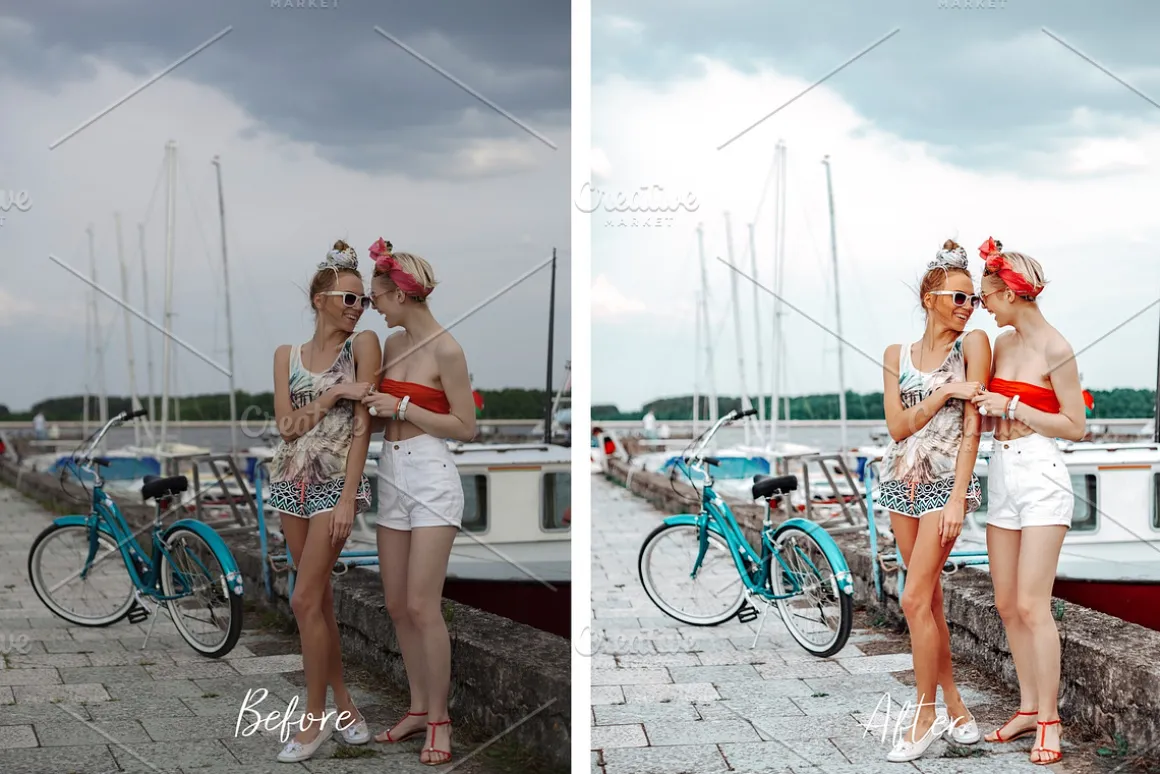 30 BRIGHT LIGHTROOM PRESETS