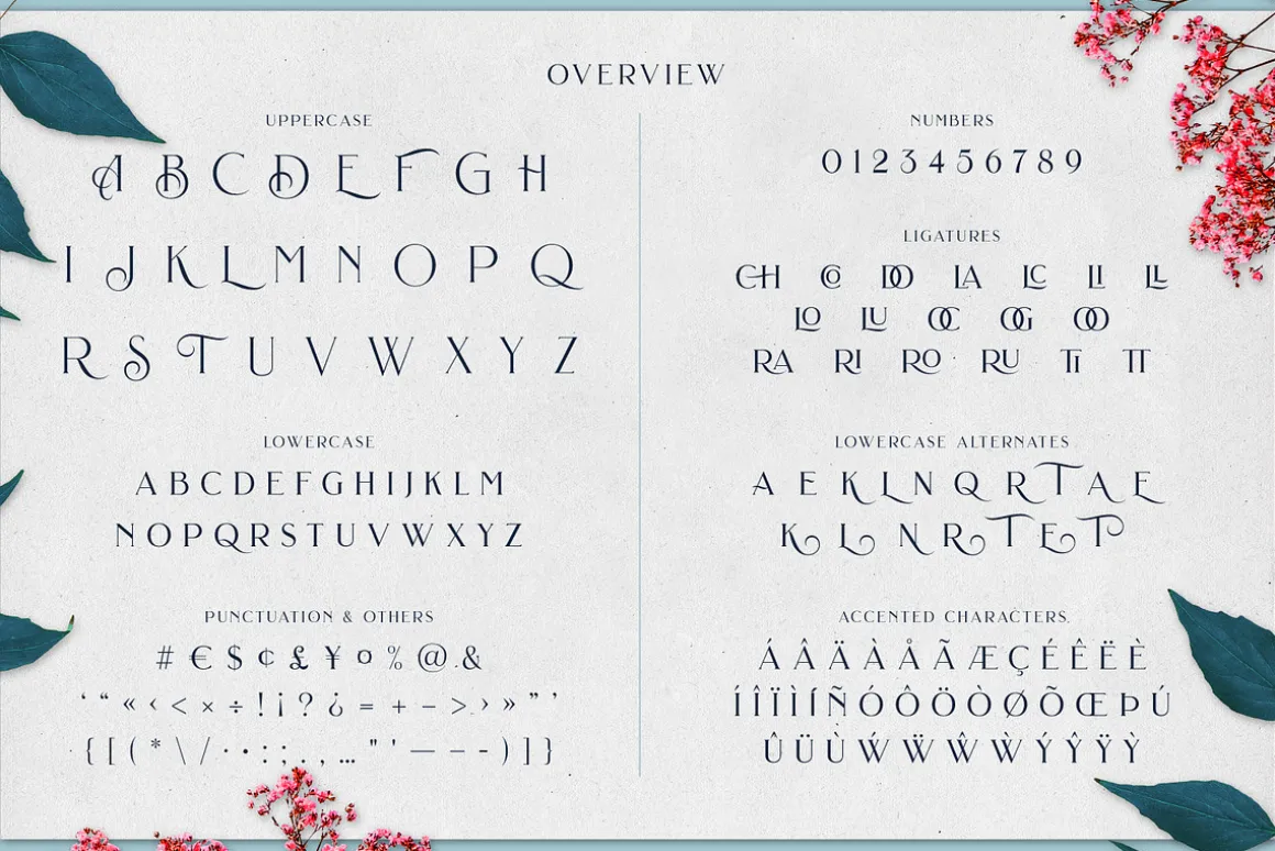 Brilon Font + Extras