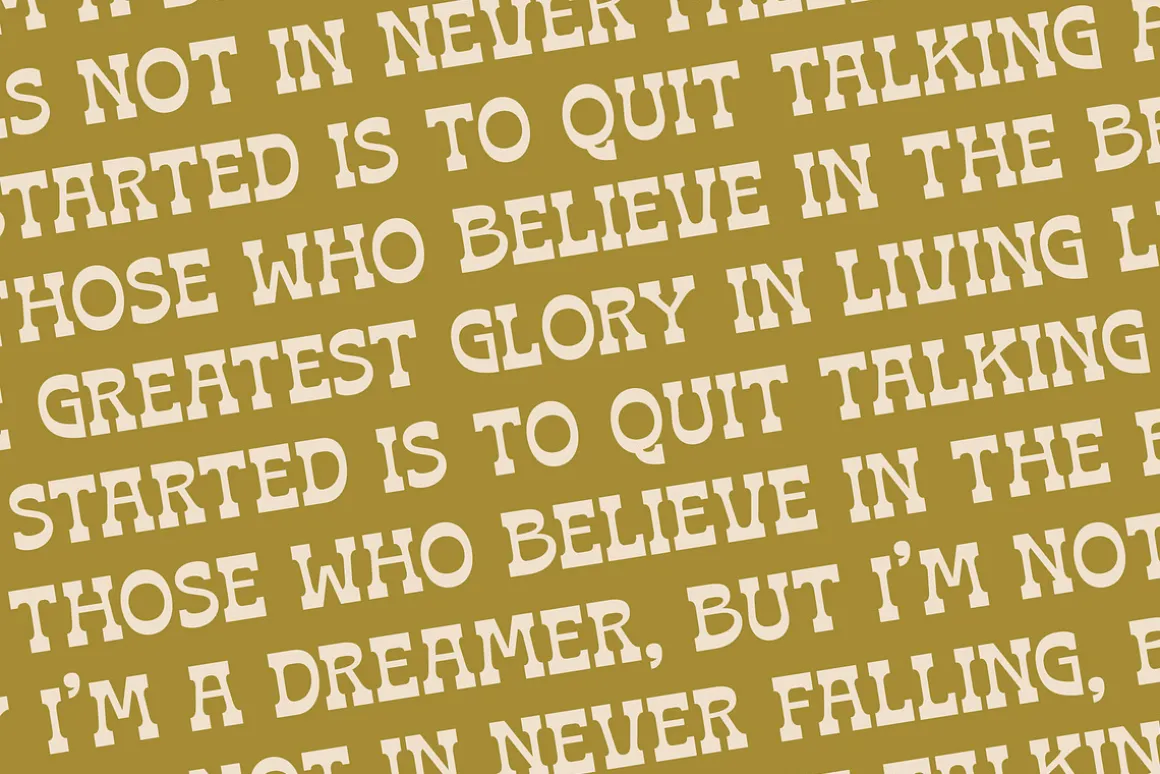 Bring Horse Western Slab Serif