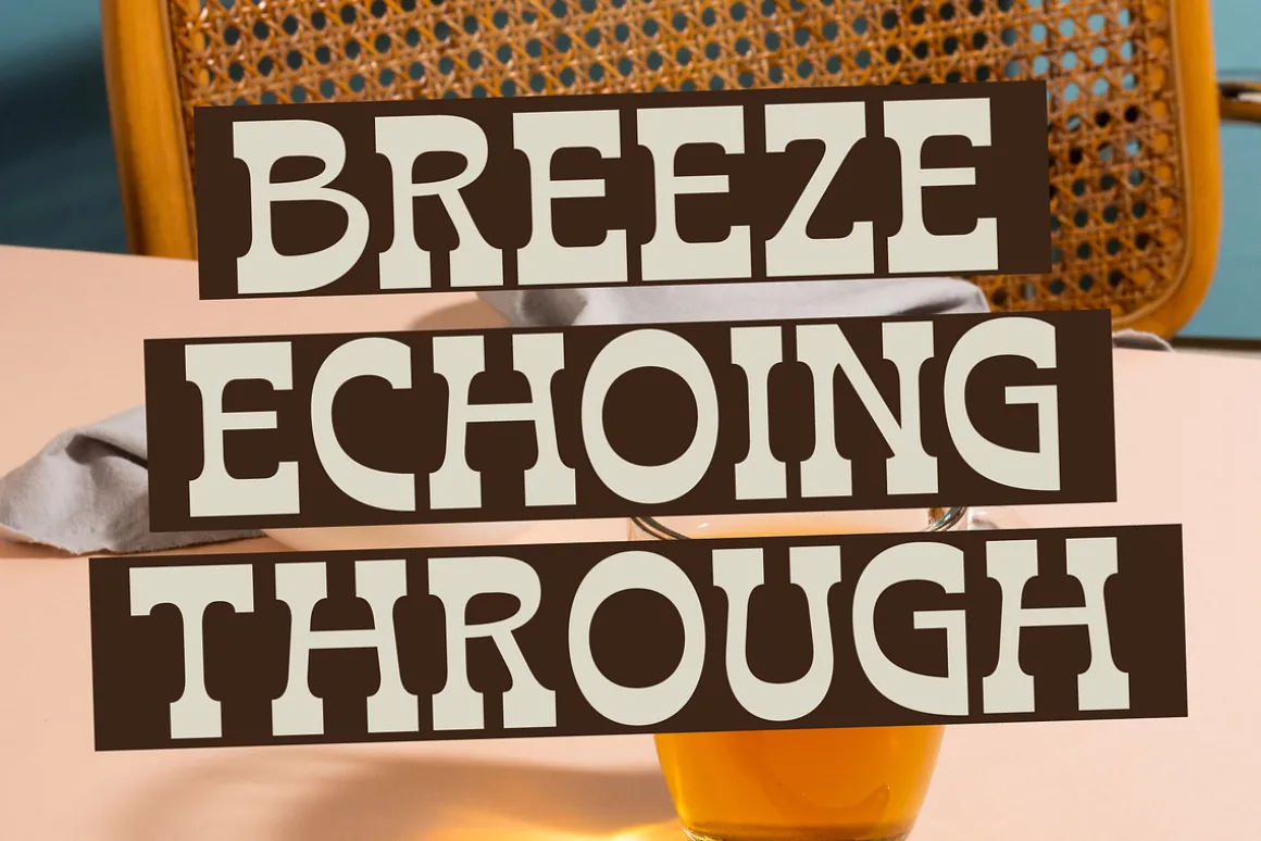 Bring Horse Western Slab Serif