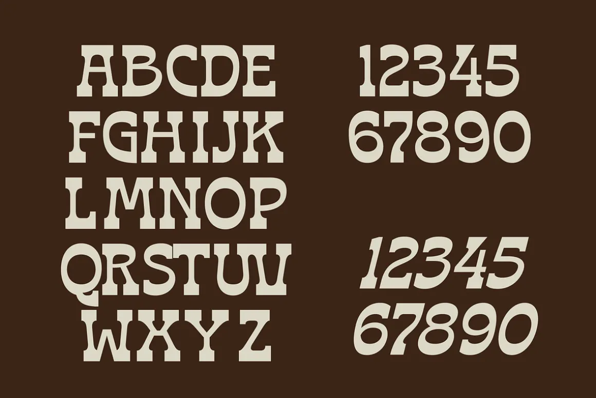 Bring Horse Western Slab Serif