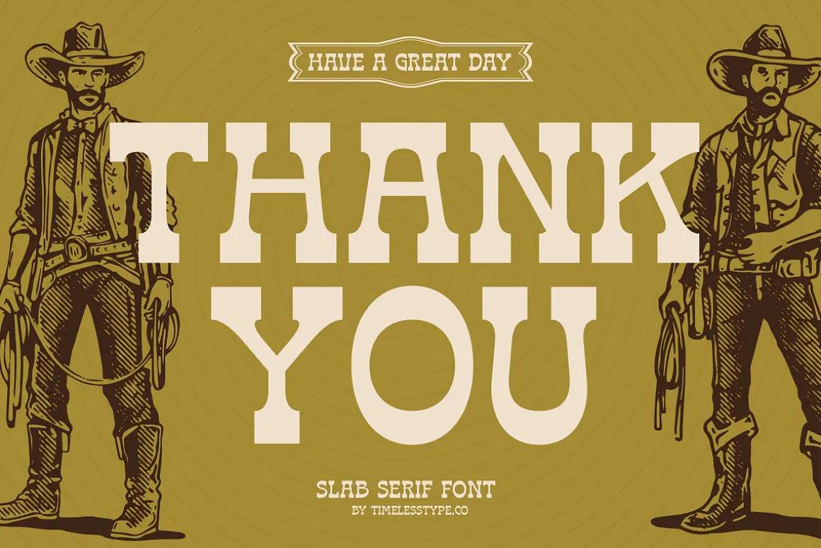 Bring Horse Western Slab Serif