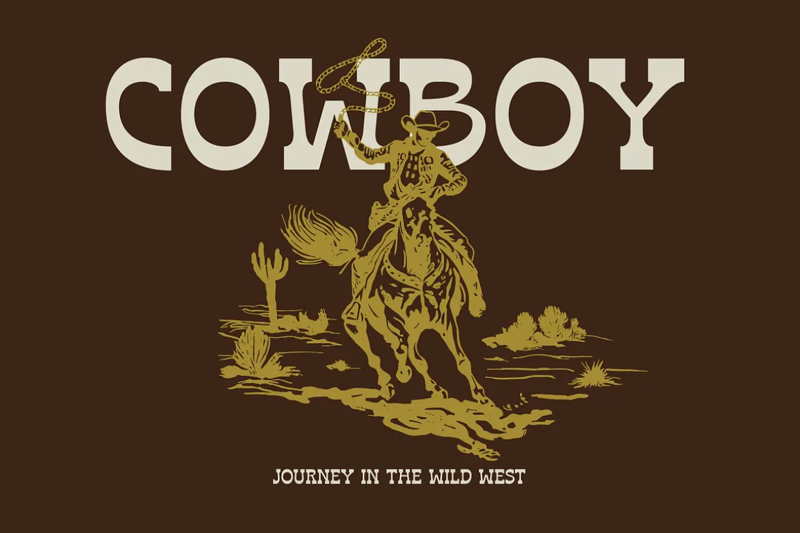 Bring Horse Western Slab Serif