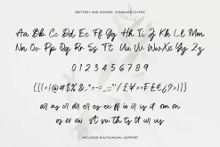 Brittney & Jasmine Brush Script Font