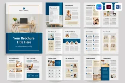 Brochure | Canva, MS Word, InDesign