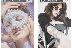 Broken Printer 2 .PSD Template