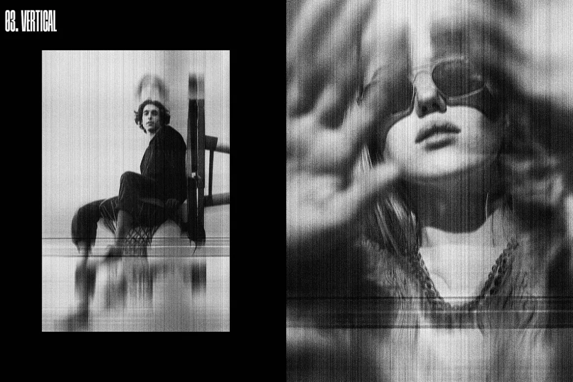 Broken Copier Photo Effects