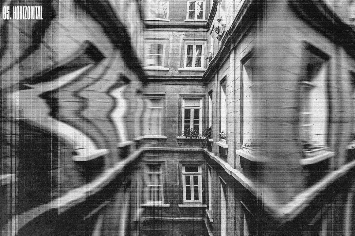 Broken Copier Photo Effects