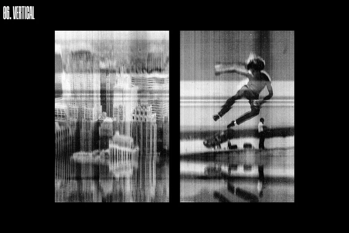 Broken Copier Photo Effects