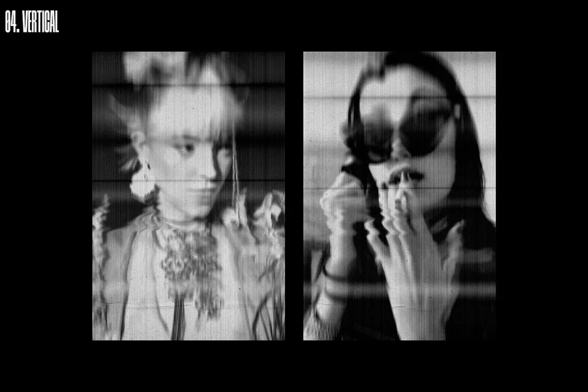 Broken Copier Photo Effects