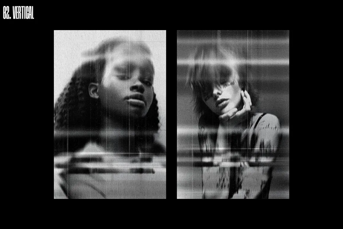 Broken Copier Photo Effects