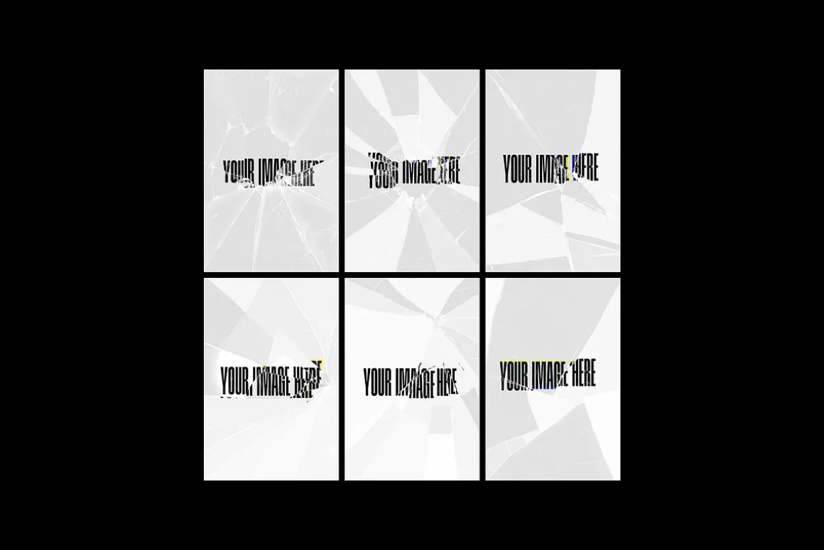 Broken Glass Photo Effects Bundle