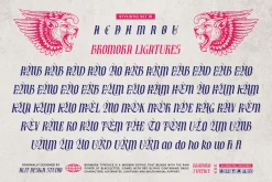 Bromora Typeface