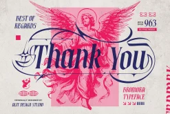 Bromora Typeface