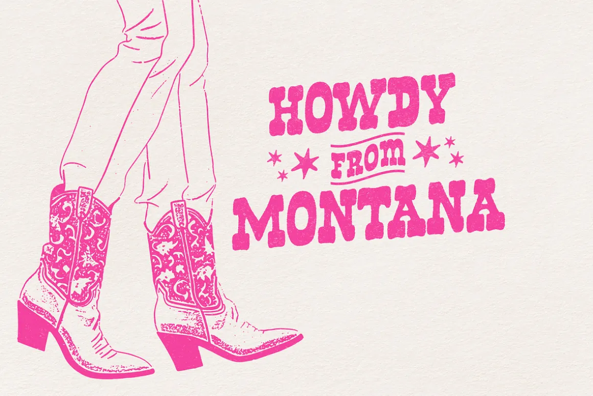 Bronco Belle Typeface
