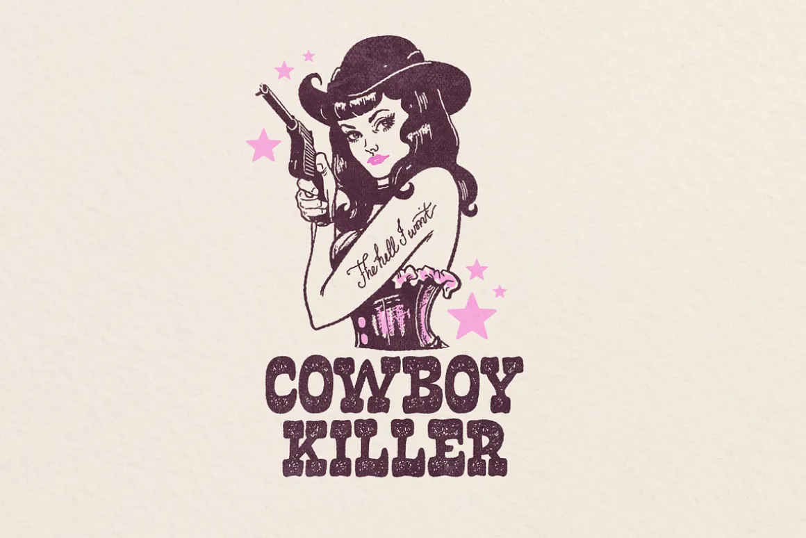 Bronco Belle Typeface