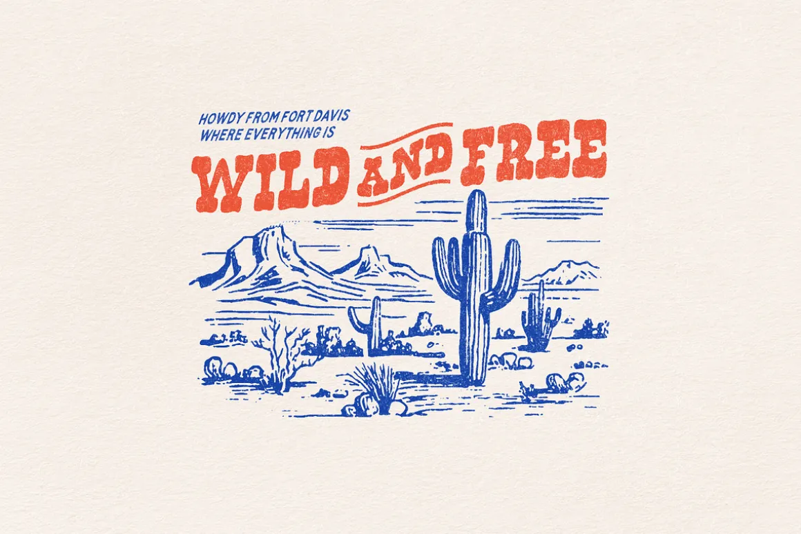 Bronco Belle Typeface
