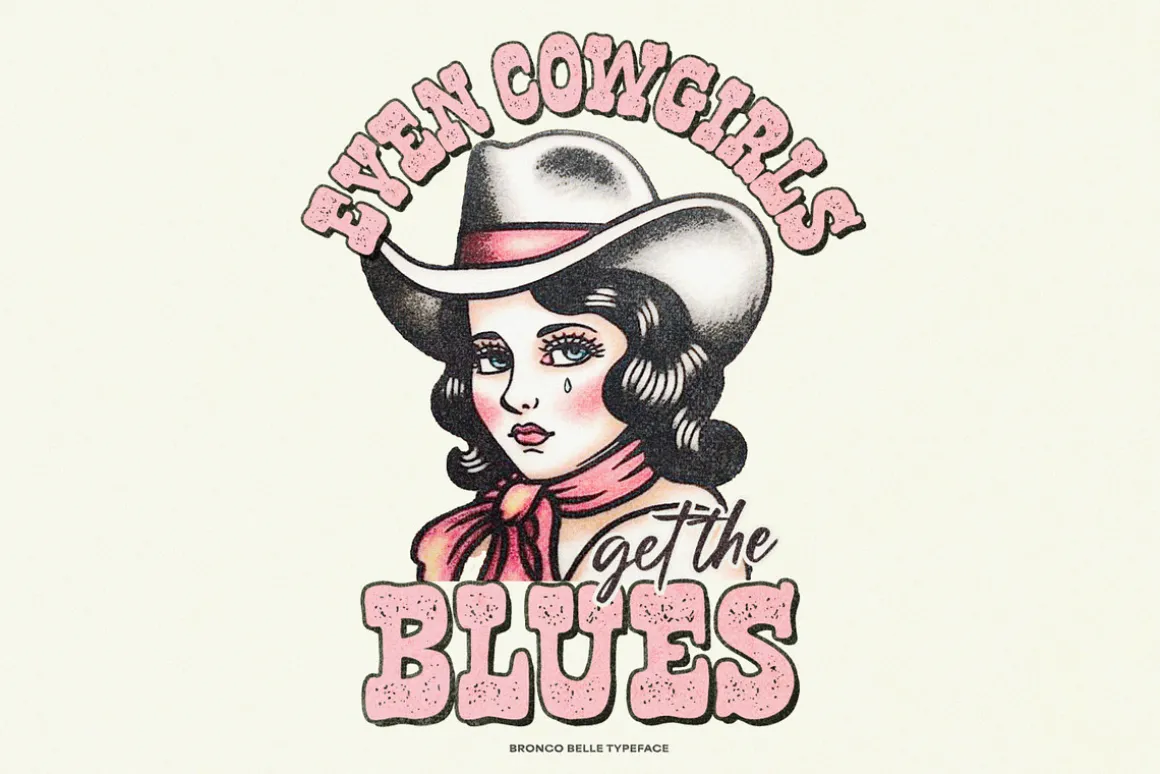 Bronco Belle Typeface