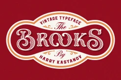 Brooks Vintage Font