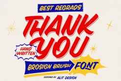 Brosign Brush Typeface