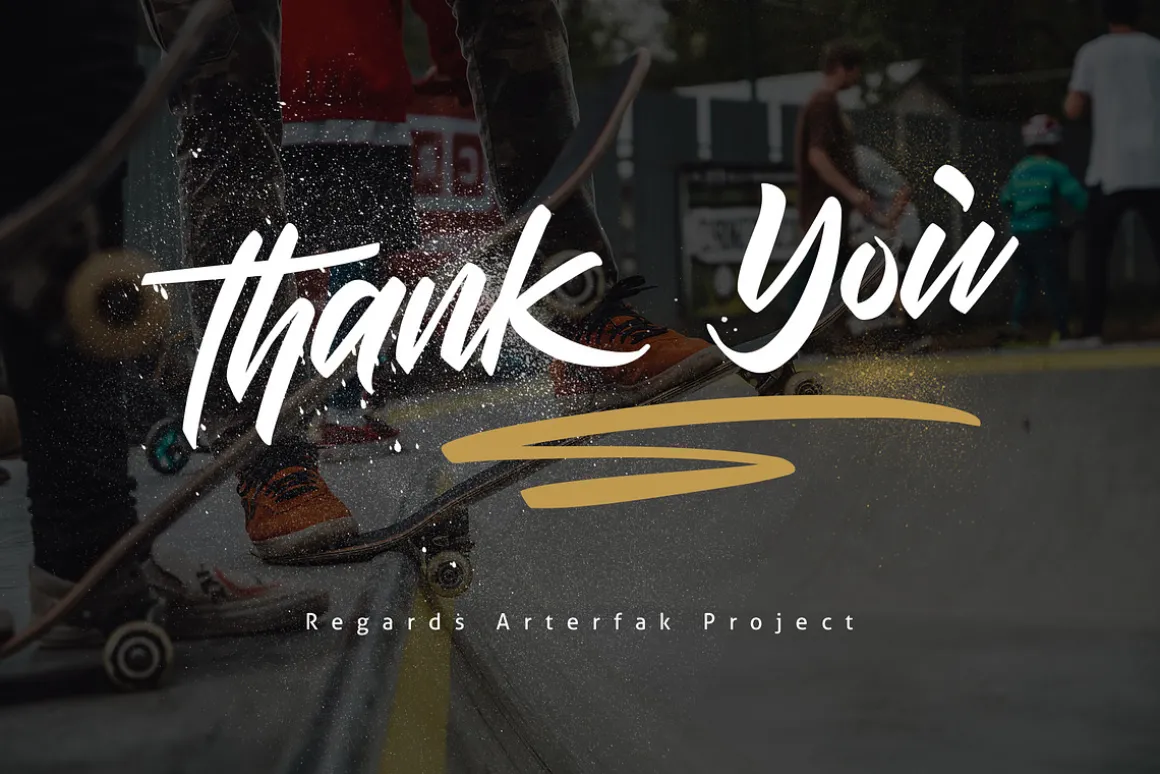 Brothership - Freestyle Brush Font