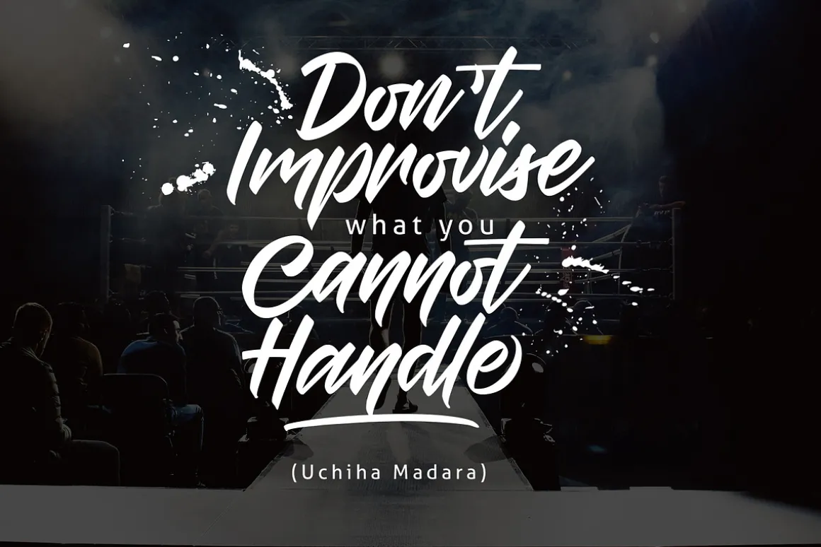 Brothership - Freestyle Brush Font