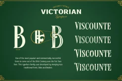 Brown Hunter Victorian Set
