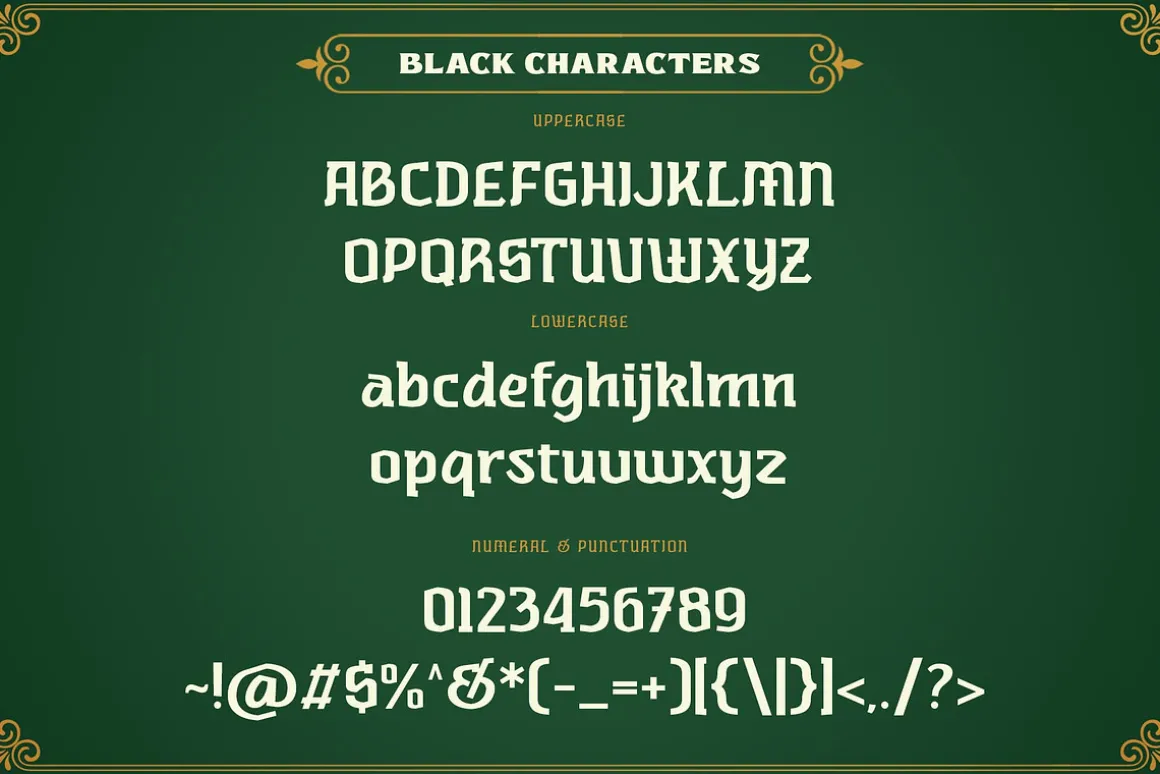 Brown Hunter Victorian Set