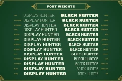 Brown Hunter Victorian Set