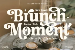 Brunch Moment - Retro Serif