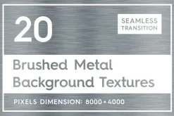 20 Brushed Metal Background Textures
