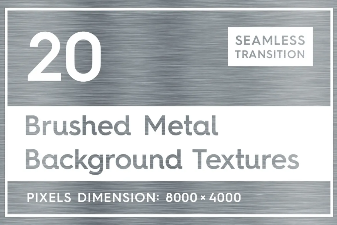 20 Brushed Metal Background Textures