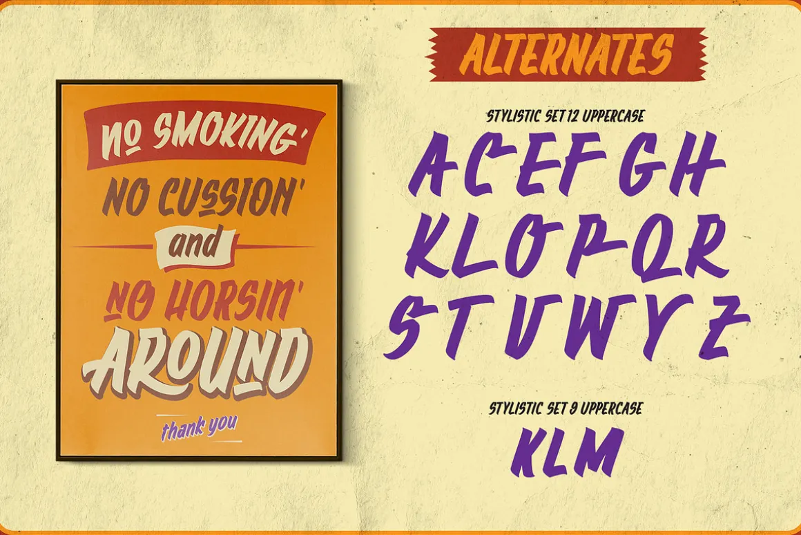 Brush Joney Font