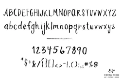 Brush Pen Handwritten Font