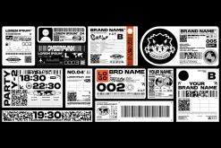 BRUTALISM LABEL DESIGN PACK