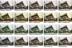 20 Brutalist Lightroom Presets LUTs