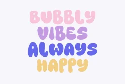 Bubble Mood - Fun Bubble Mix Font