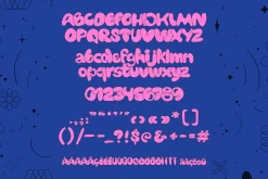 Bubblicity | Bubble Font Family