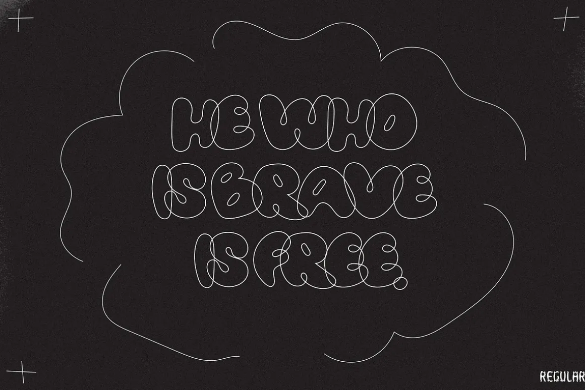 Bubblicity | Bubble Font Family