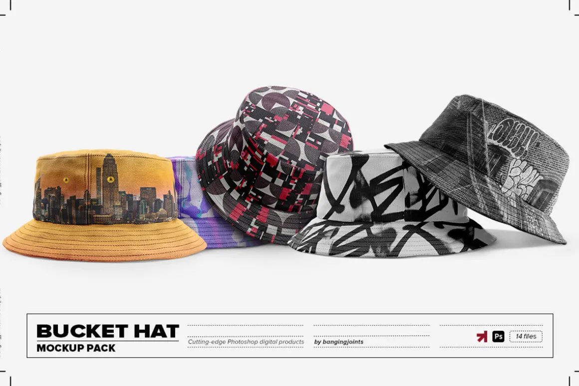 Bucket Hat Mockup Pack