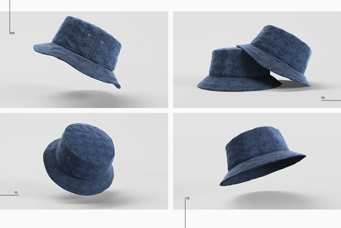 Bucket Hat Mockup Pack